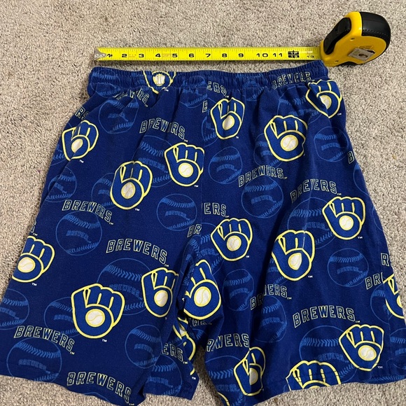 Milwaukee Brewers Baseball Pajama Shorts/Pants Bundle - Picture 4 of 7